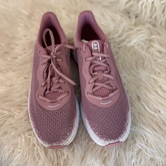 Under Armour HOVR Turbulence 2 Running Shoes Pink Rose Size 10 - Picture 4 of 12